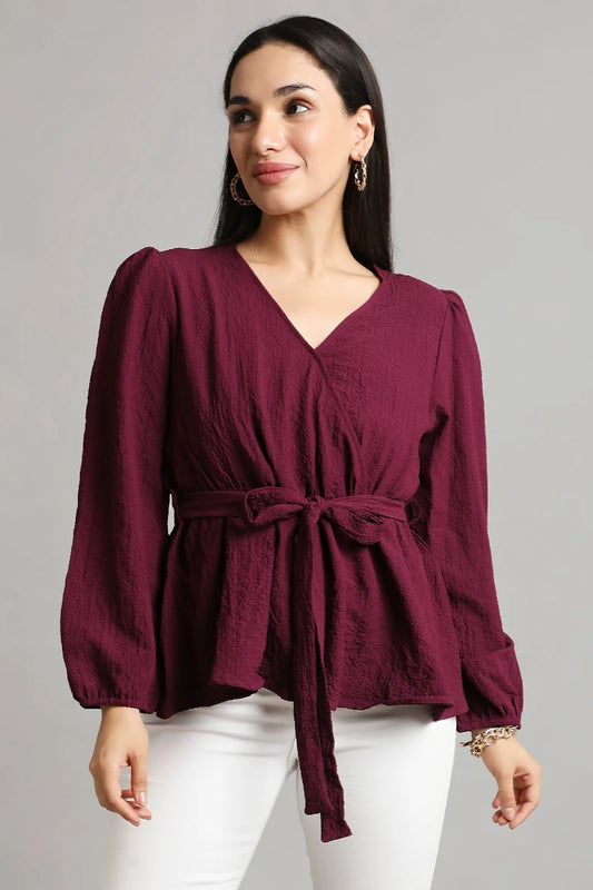 MELLOW TOP - MAROON